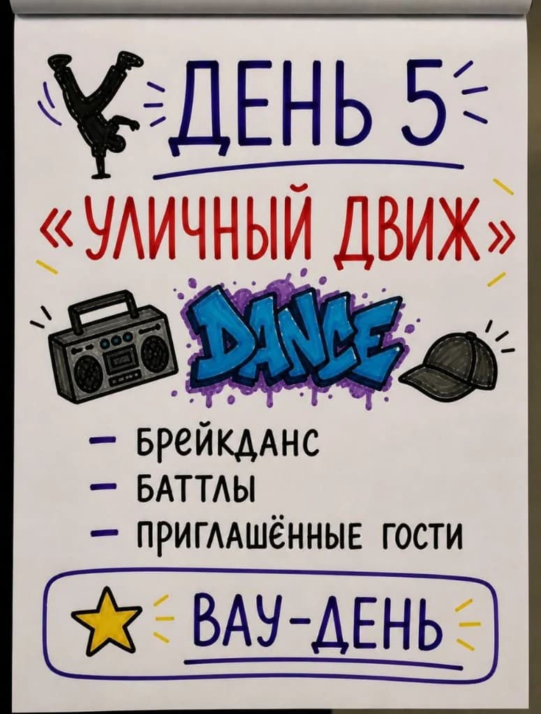 День 5 — уличный движ, танцы и баттлы